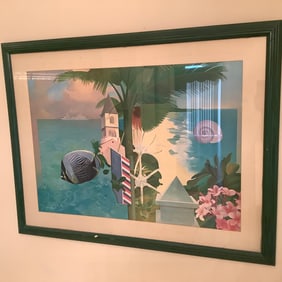 Surrealist Abstract Nautical Art Print