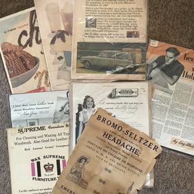 Ephemera- Advertisements