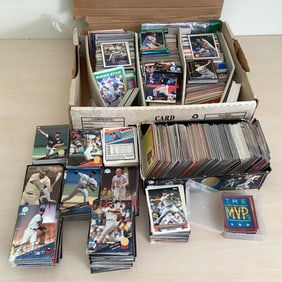 Entire Box of Baseball Cards Early 1980s