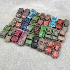 Tootsie Toy Cars approx 27