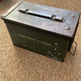 Vintage Empty Ammo Can