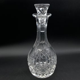Cut Crystal Decanter with Stopper