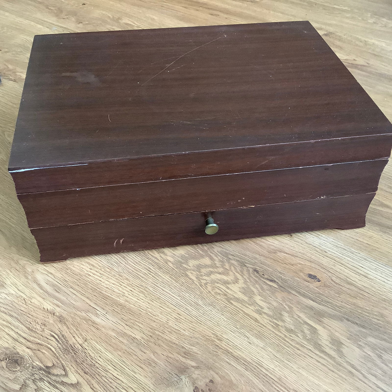 Wood Silverware Chest (1 of 5)
