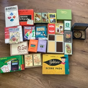 Vintage Games, Electronic Games and Playing Cards