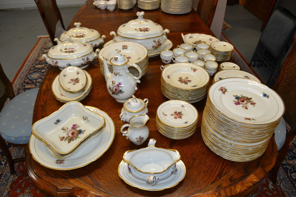 108 Piece KPM  Dinner Service (1 of 12)