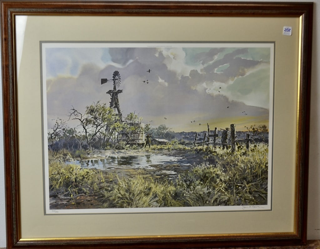 John P Cowan Lithograph (1 of 8)