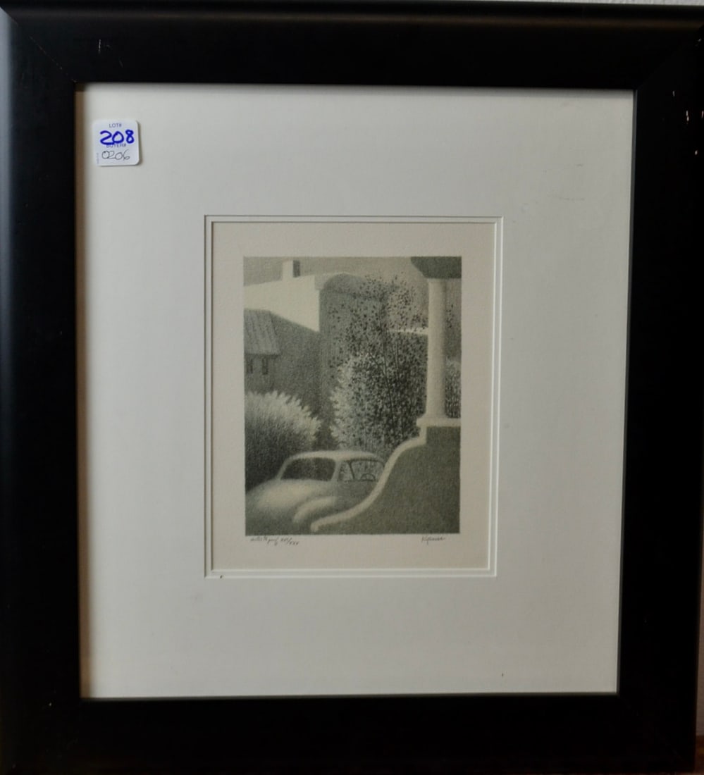 Robert Kipniss Lithograph (1 of 5)