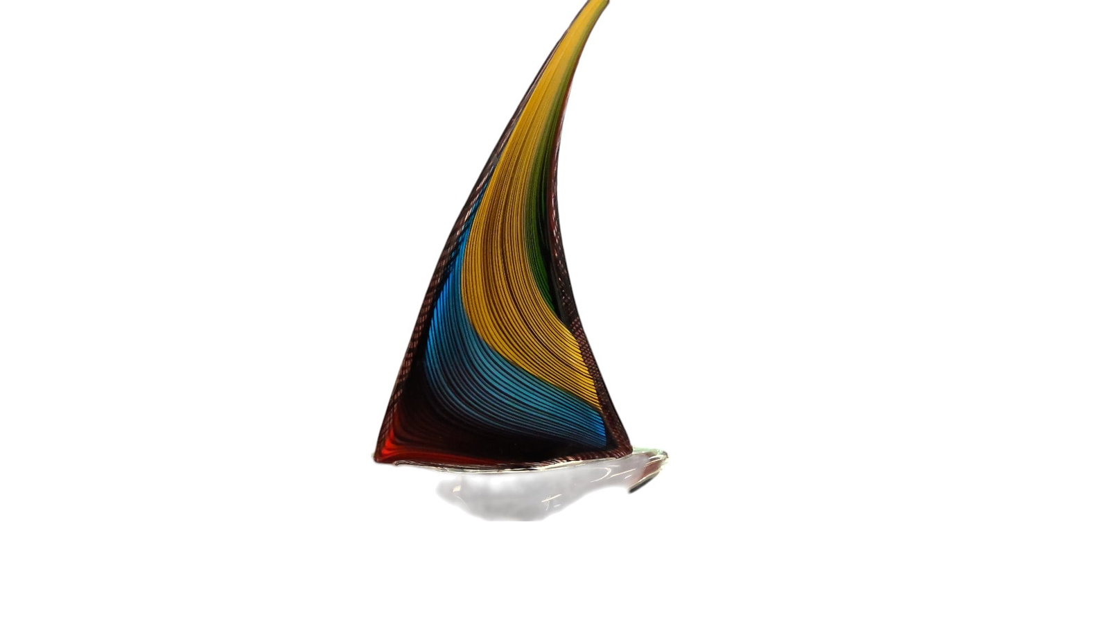Art Glass Sailing Vessel (1 of 4)
