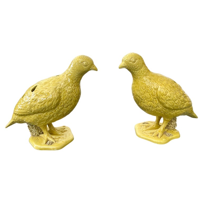 Chinese Birds Flower Frogs, a Pair (1 of 12)