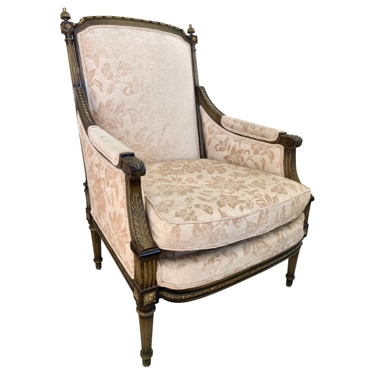 French Louis XVI Style Club Chair #2 - John Elgin Woolf (1 of 13)
