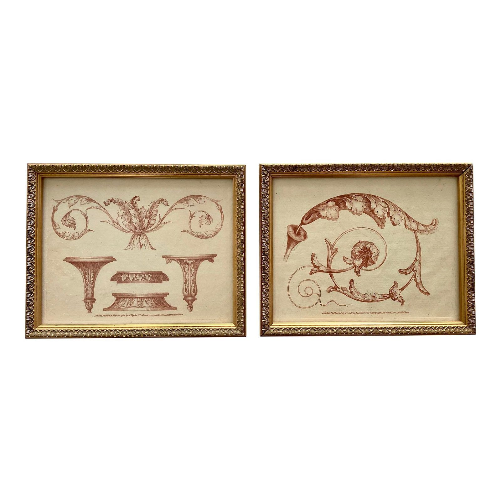 French Etchings, Set of 2 (1 of 8)