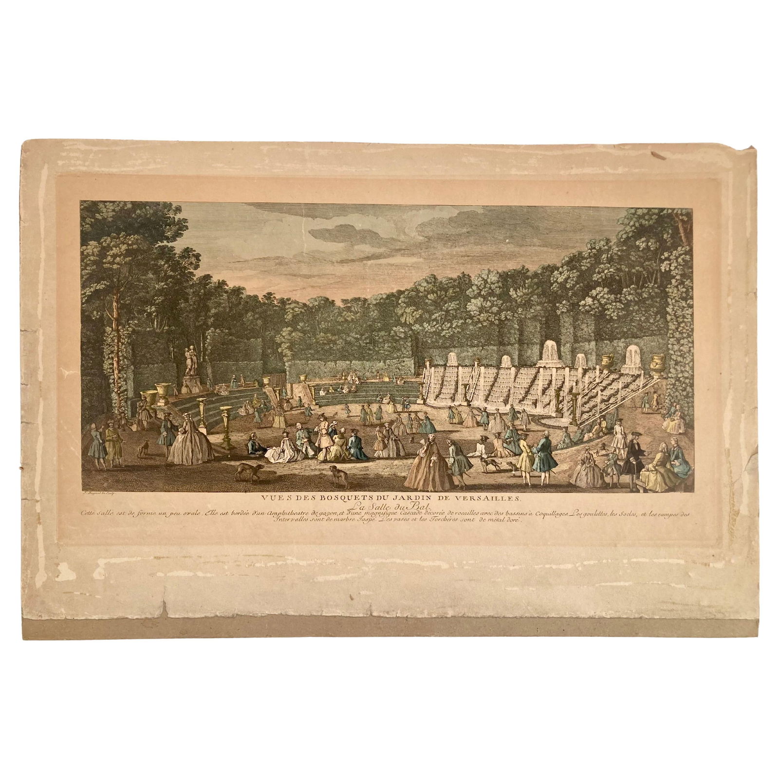 Jacques Rigaud Engraving Vues Dex Bosquets Du Jardin De Versailles (1 of 12)