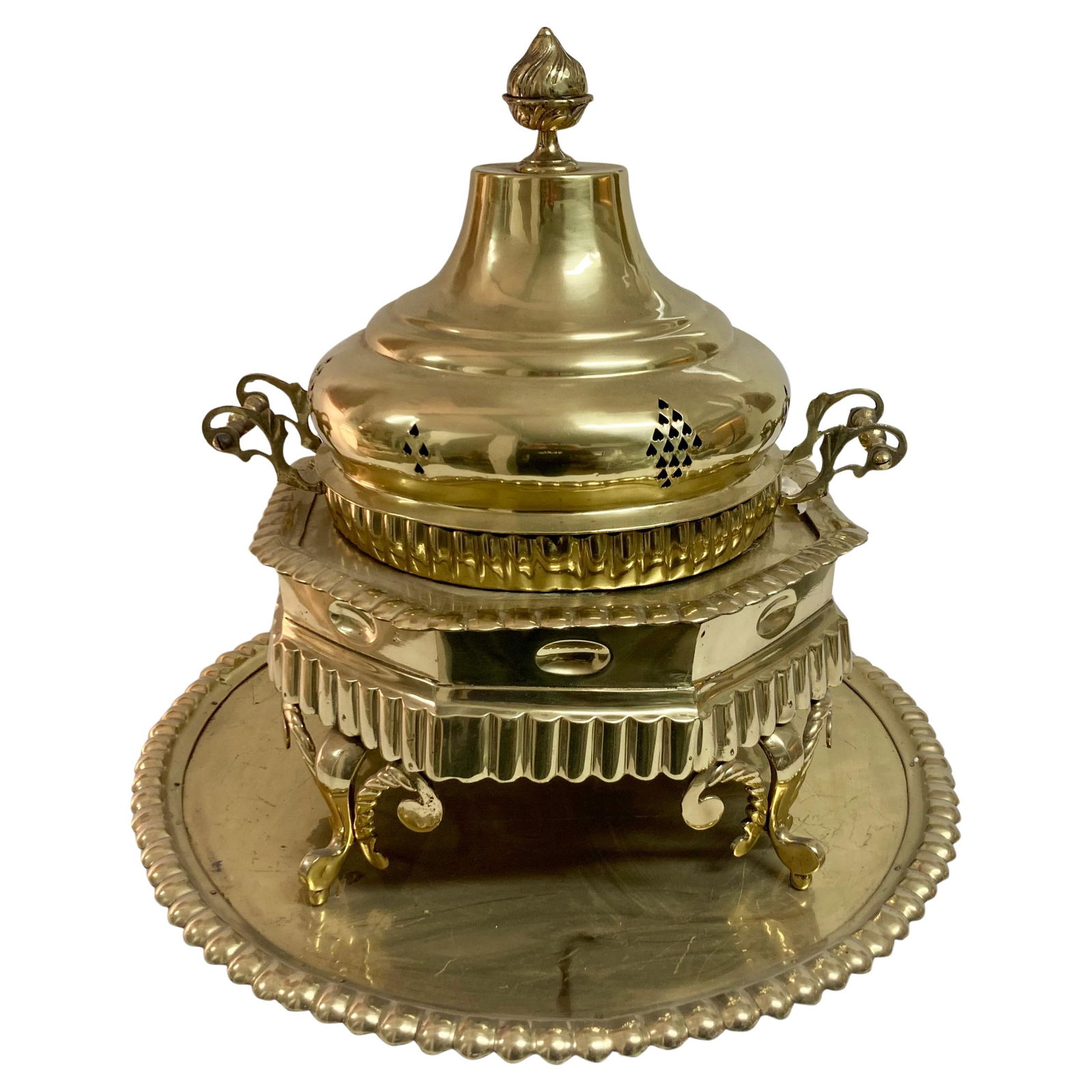 Tony Duquette Moorish Arabian Islamic Brass Brazier (1 of 13)
