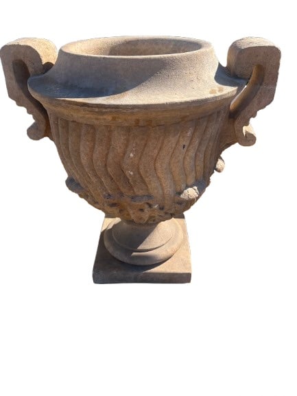 Michael Taylor Stone Latch Urn (1 of 3)