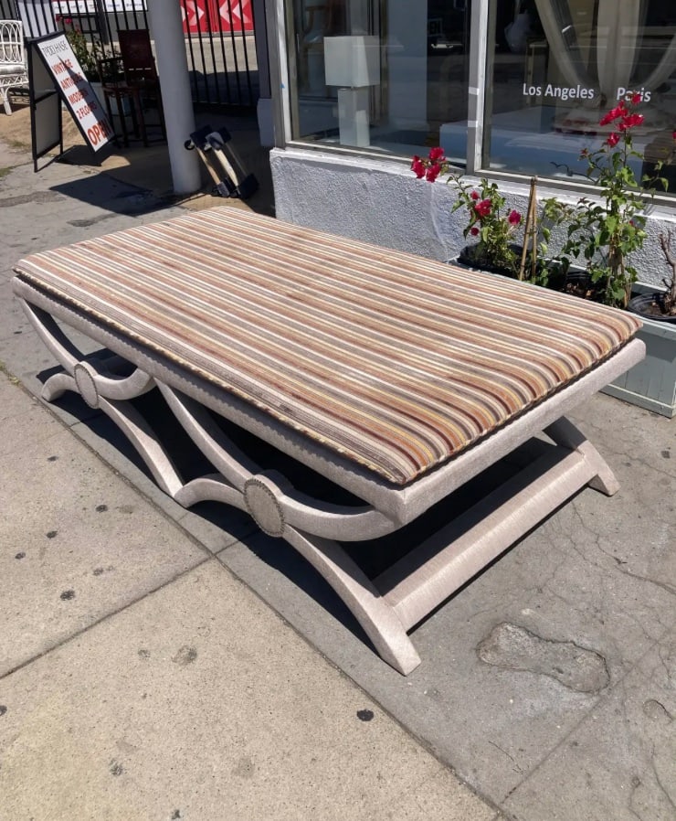 Neoclassical Backless Daybed - 2