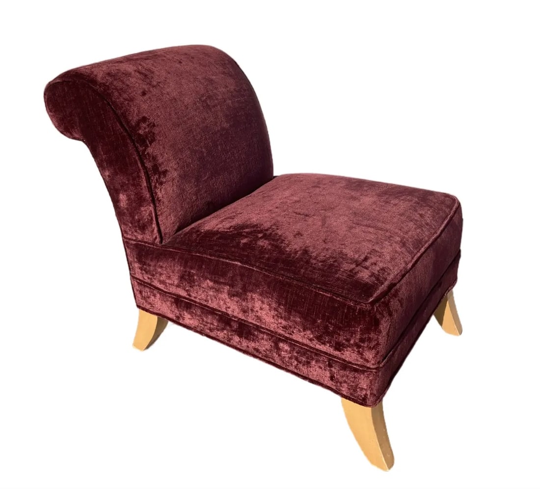 Todd Hase design Queen Abigail Slipper Chair. (1 of 5)