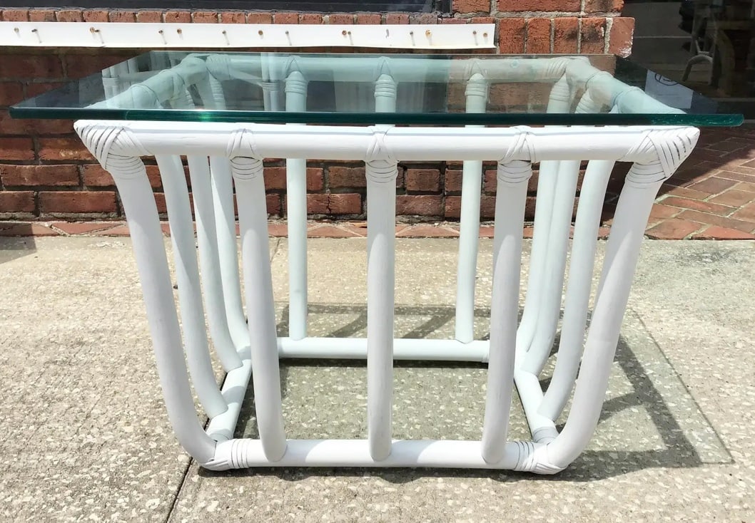 Ficks Reed Rattan Side Table - 4