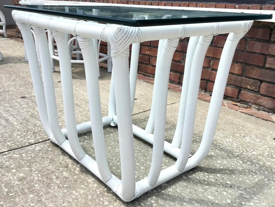 Ficks Reed Rattan Side Table - 5