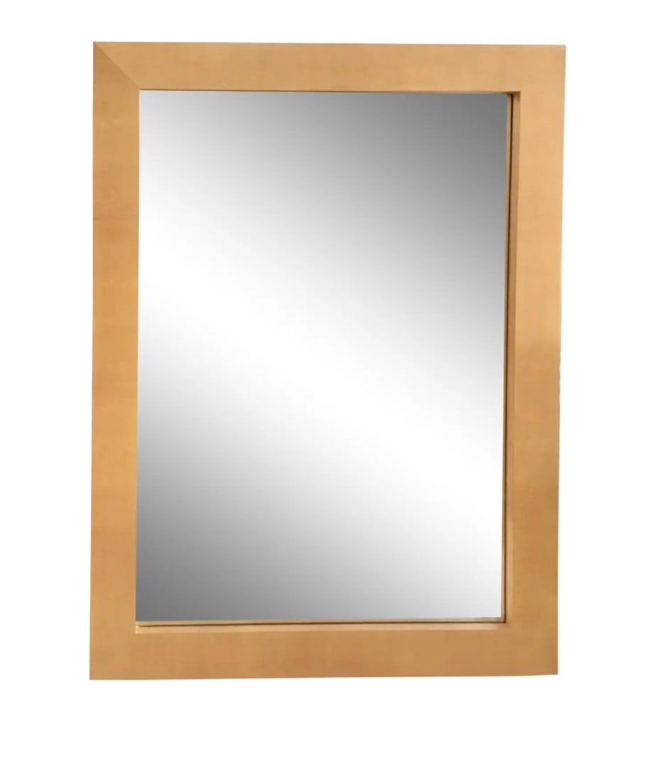 Todd Hase Anna Mirror: 36"W x 2"D x 48"H Todd Hase designed Anna Mirror in English Sycamore.