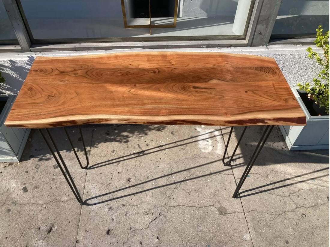 Mid Century Tree Top Console - 2