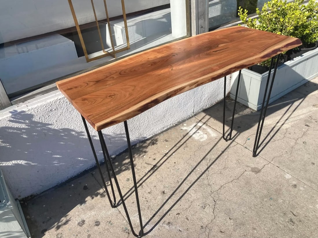 Mid Century Tree Top Console - 3