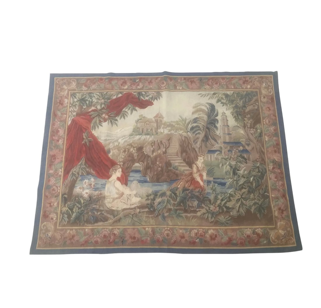 French Aubusson Tapestery (1 of 5)