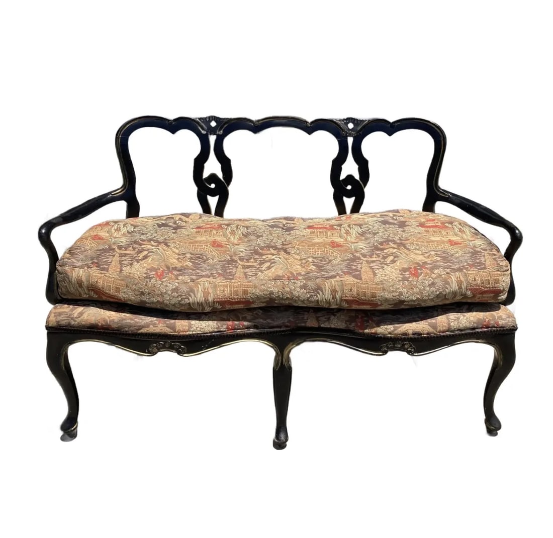 Chinoiserie French Bench (1 of 6)