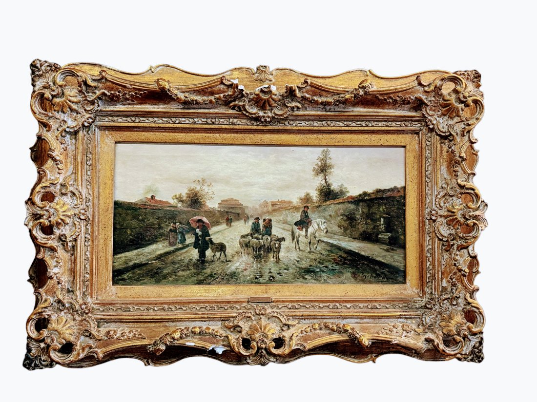 Emil Barbarini (1855-1933): Street Scene (1 of 8)