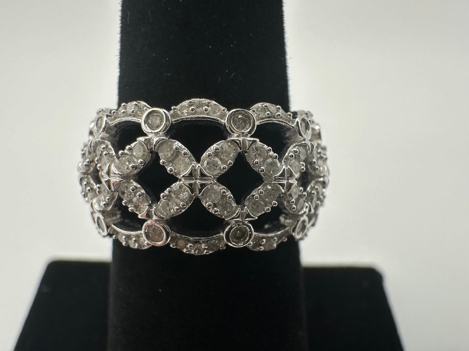 Gorgeous 1/2 ct Natural Diamond Designer Ring (1 of 5)