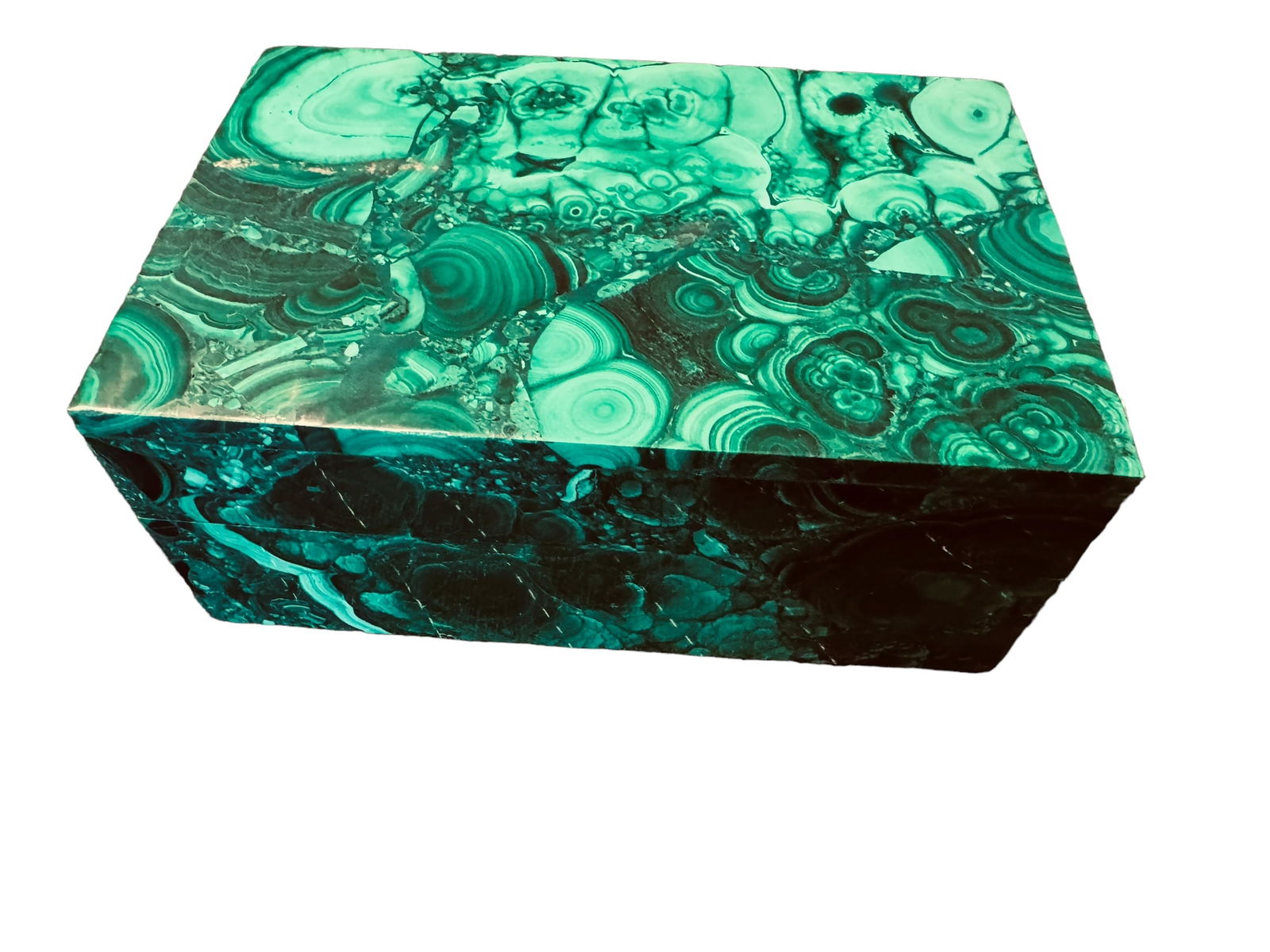 Hinged malachite box (1 of 3)