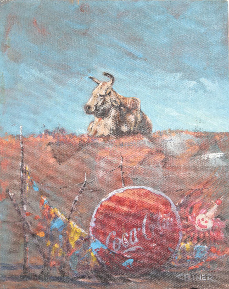 CHARLES CRINER African American Pop Art Painting (1 of 5)