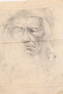 LOUIS MARAK Native American Drawing on Canvas