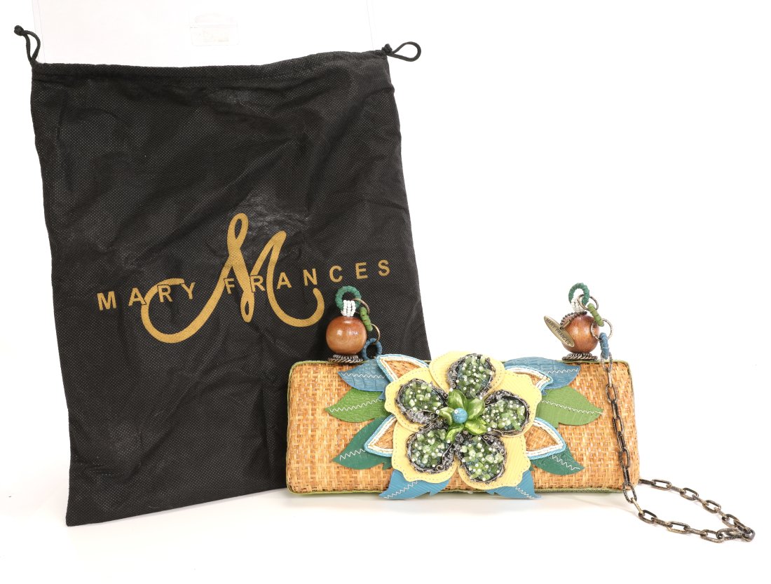 MARY FRANCES designer Handbag (1 of 9)