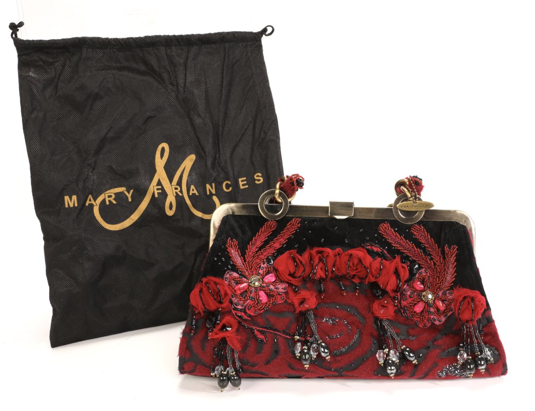 MARY FRANCES designer Handbag (1 of 10)