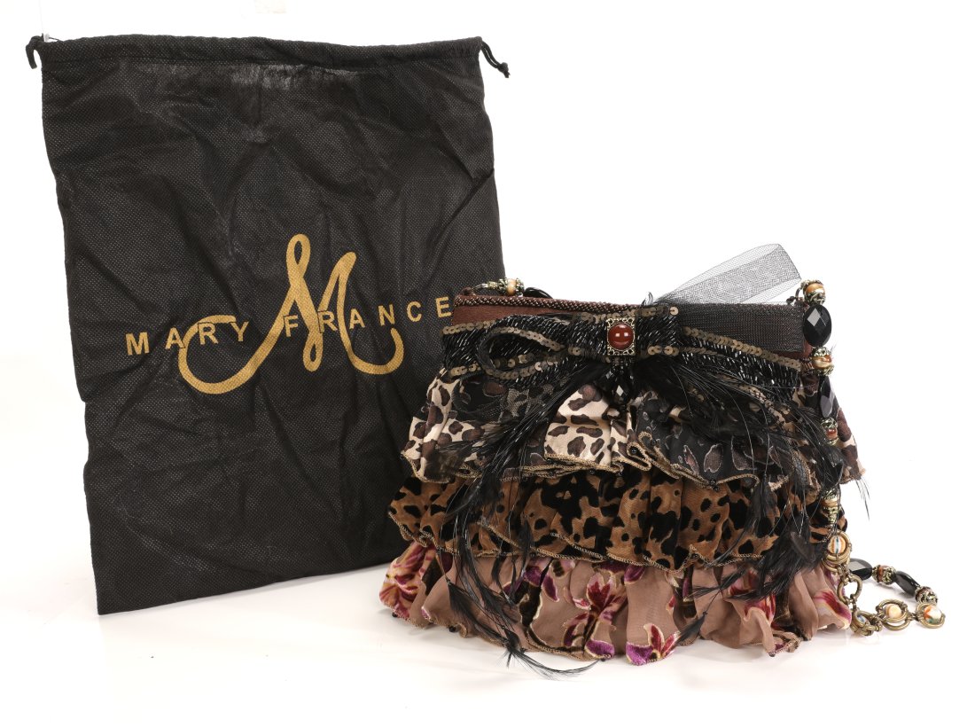MARY FRANCES designer Handbag (1 of 8)