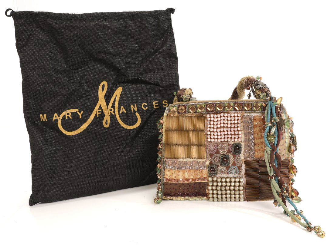 MARY FRANCES designer Handbag (1 of 8)