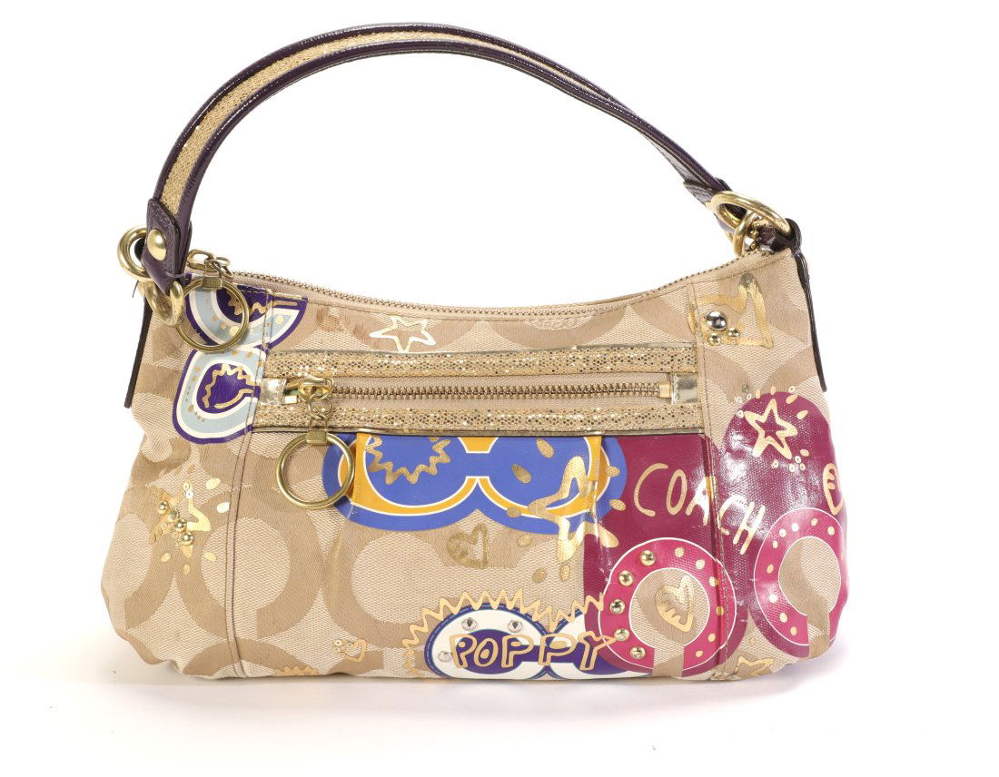 COACH “Poppy"  Designer Handbag (1 of 9)