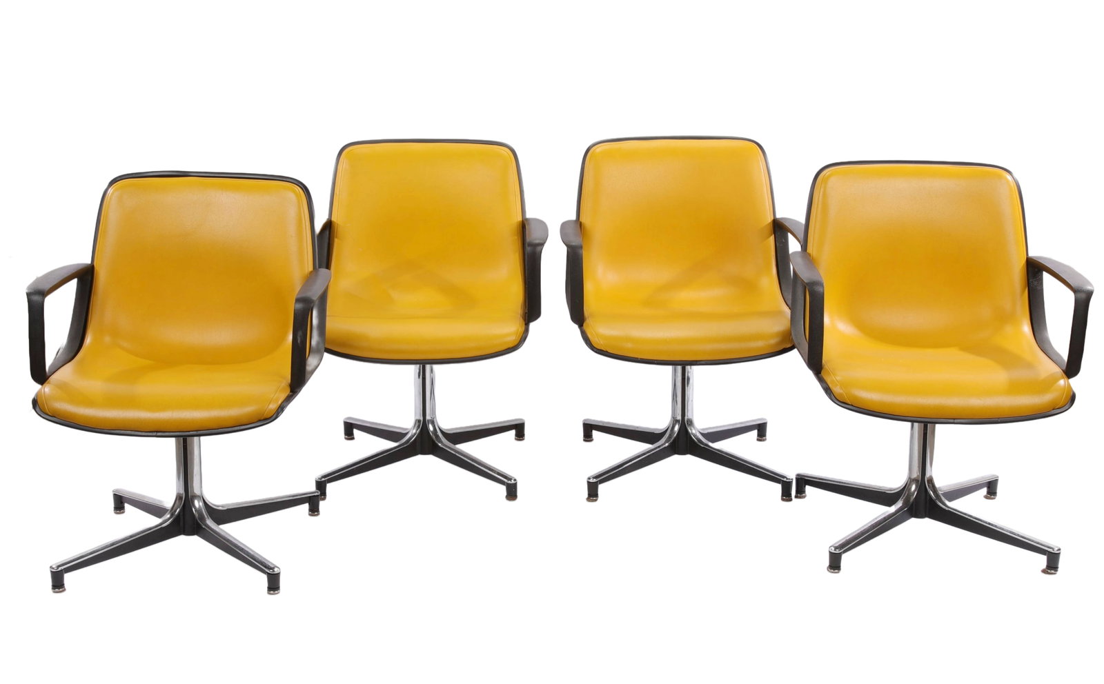 4 G.F. BUSINESS EQUIP Mid-Century Modern Swivel Chairs (1 of 9)