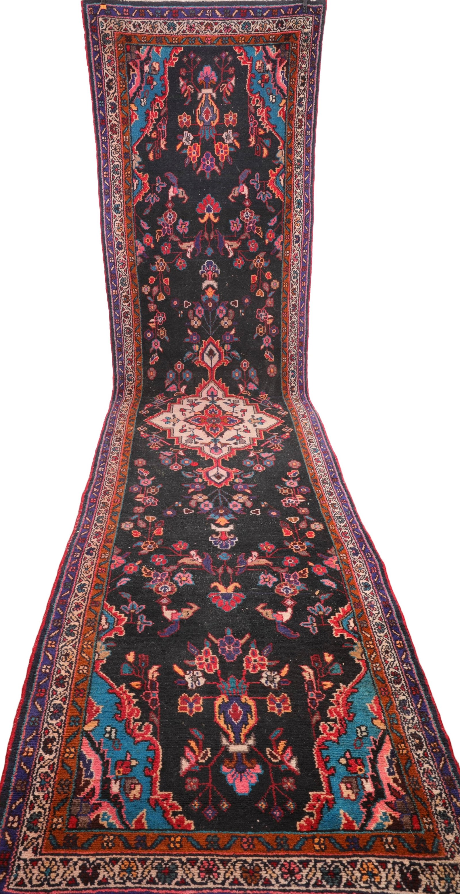 PERSIAN CARPET Long Runner Rug 168" X 41" (1 of 5)