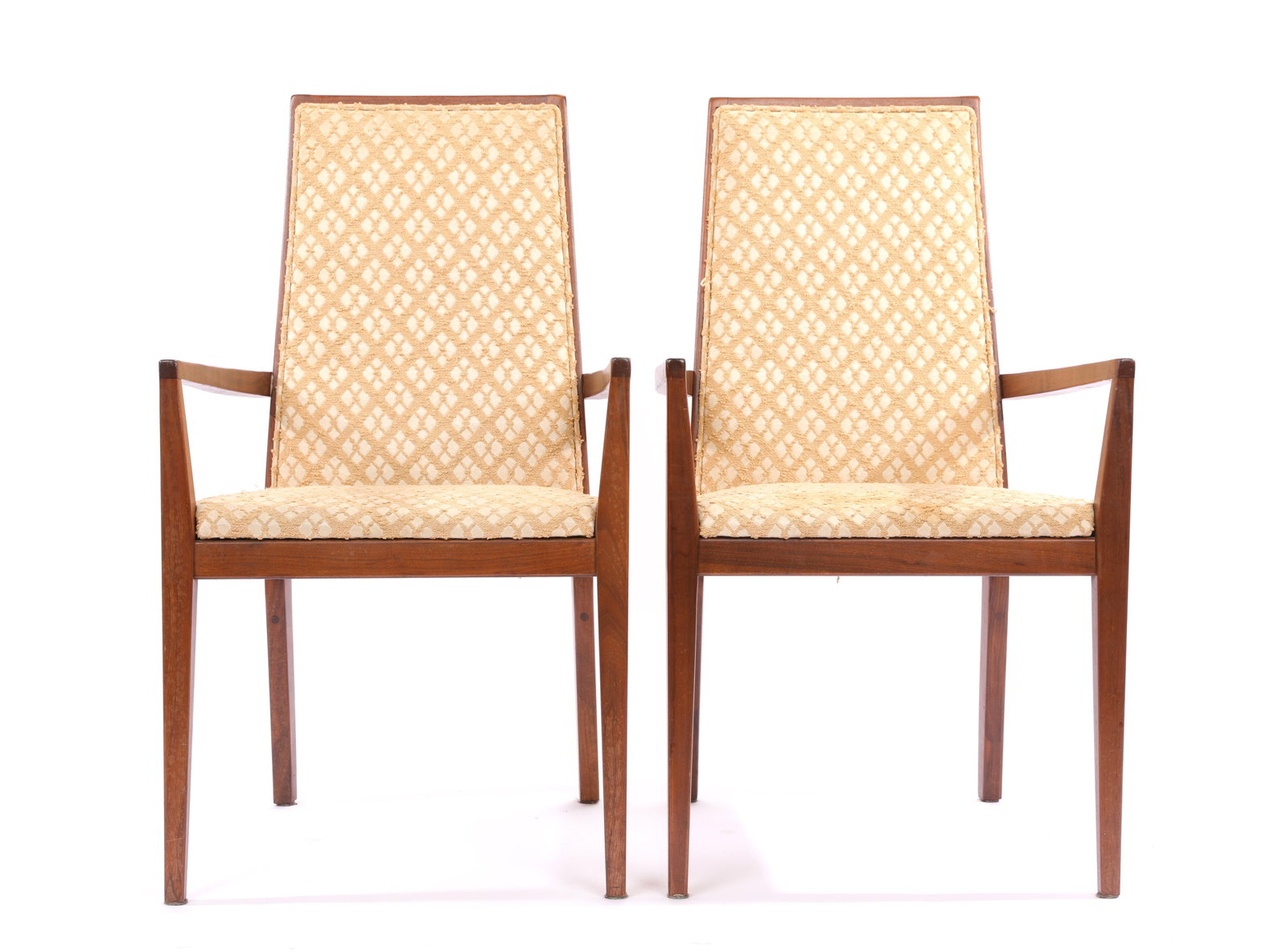 2 FOSTER MCDAVID Mid-Century Modern Dining Arm Chairs (1 of 11)