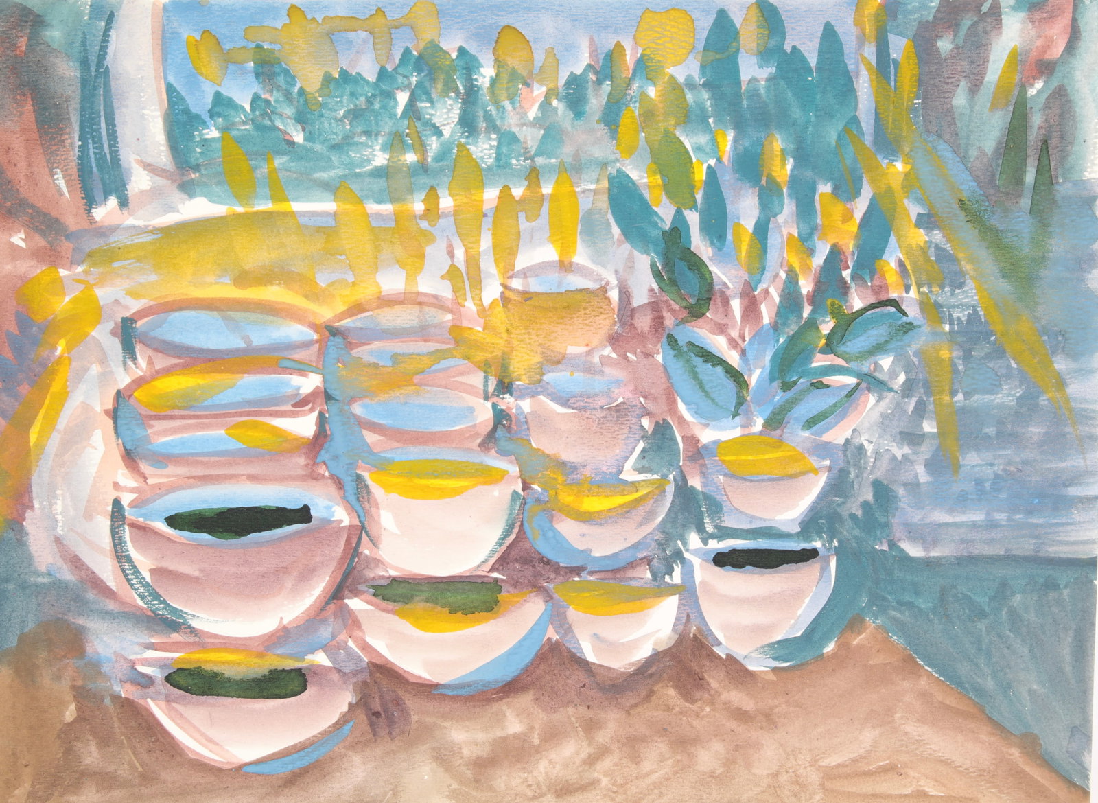 PHILOMENE BENNETT Watercolor Painting & Paper Pad (1 of 5)