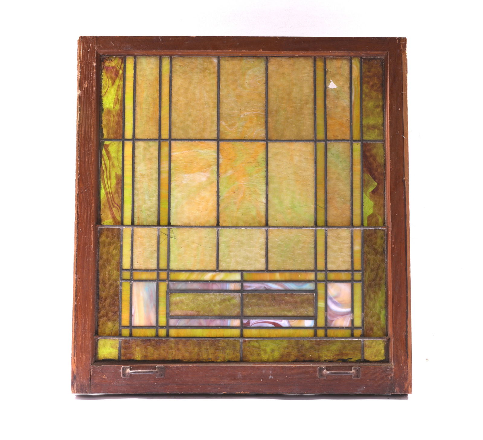 ARTS & CRAFTS STAINED GLASS WINDOW Architectural Salvage (1 of 7)