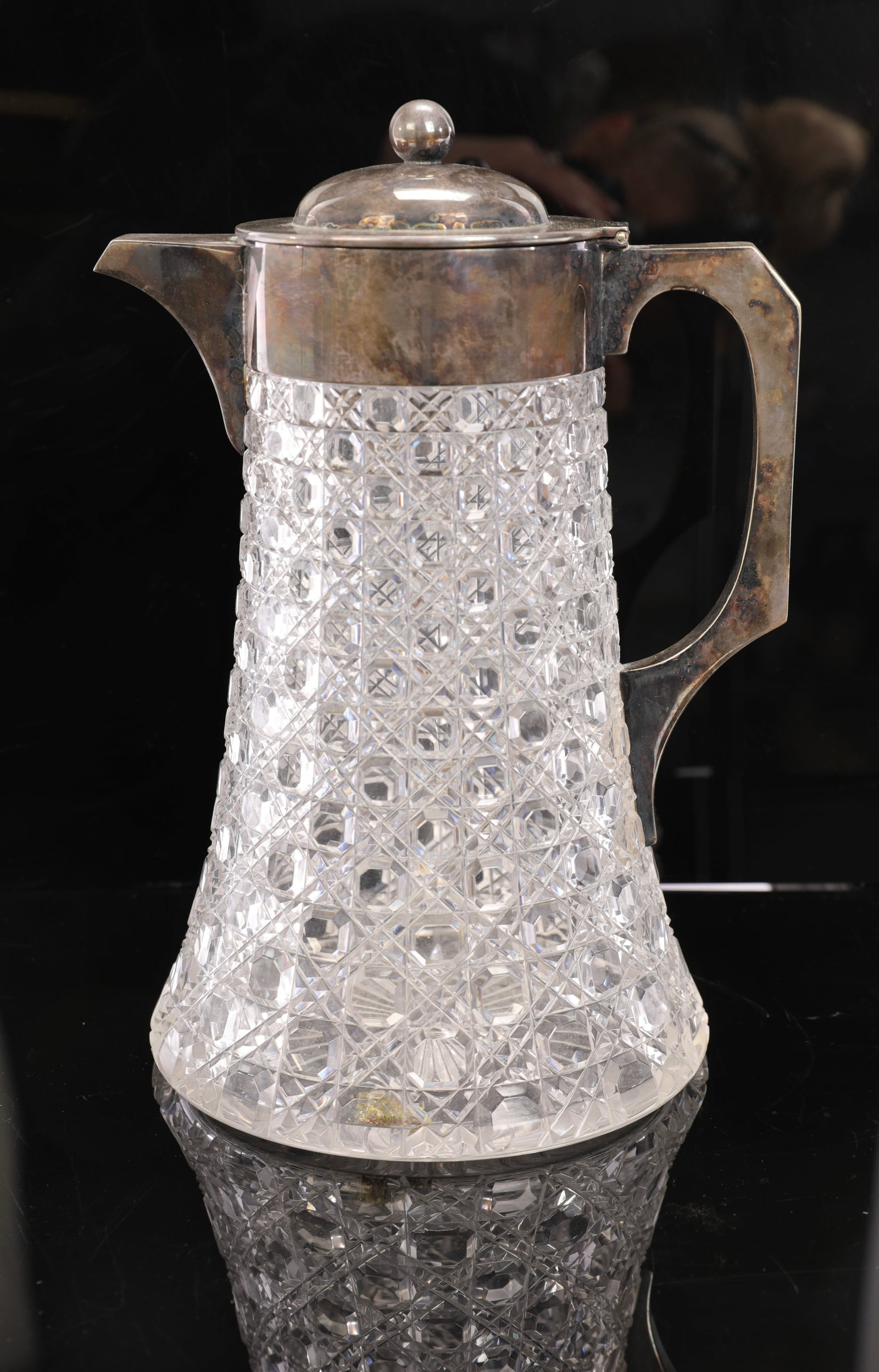 MAPPIN & WEBB AMERICAN BRILLIANT CUT CRYSTAL PITCHER (1 of 8)