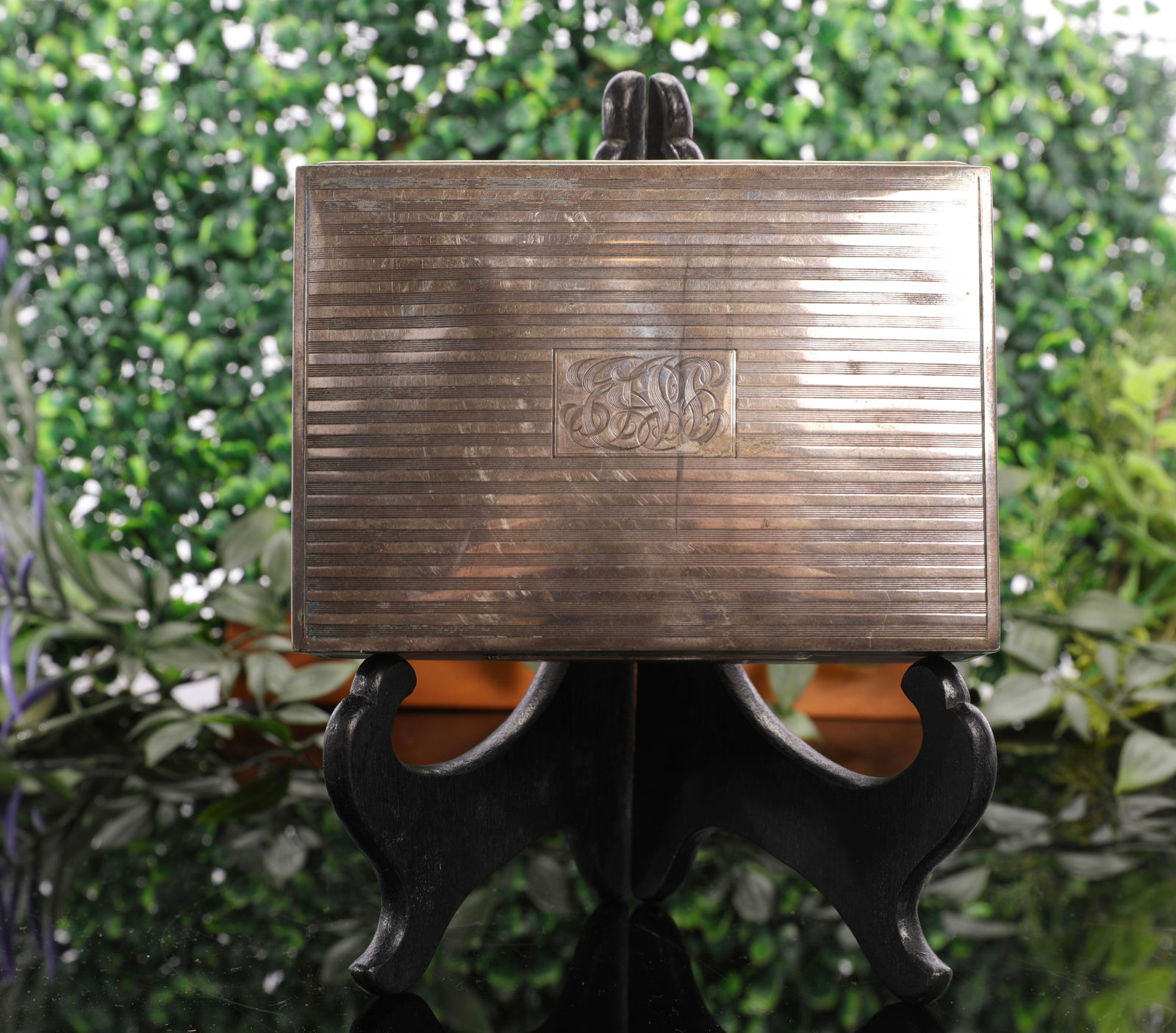 AHRENDT & KAUTZMAN EDWARDIAN STERLING SILVER JEWELRY BOX (1 of 12)