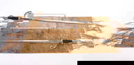 PAIR ORNATE SPANISH TOLEDO DUELING SWORDS