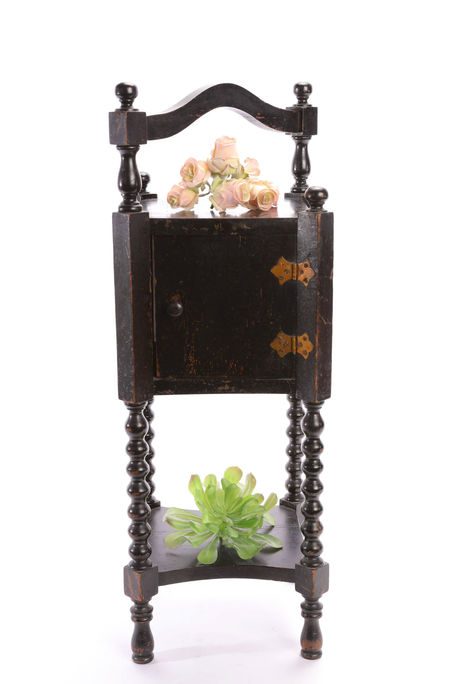 19th c MAHOGANY HUMIDOR PORTABLE CABINET JENNY LIND LEGS (1 of 8)