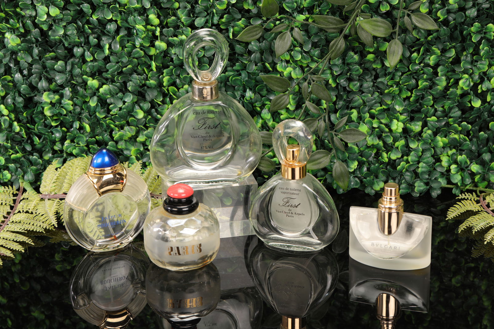 VTG PERFUME BOTTLES GROUP VAN CLEEF & ARPELS BOUCHERON YSL + (1 of 6)