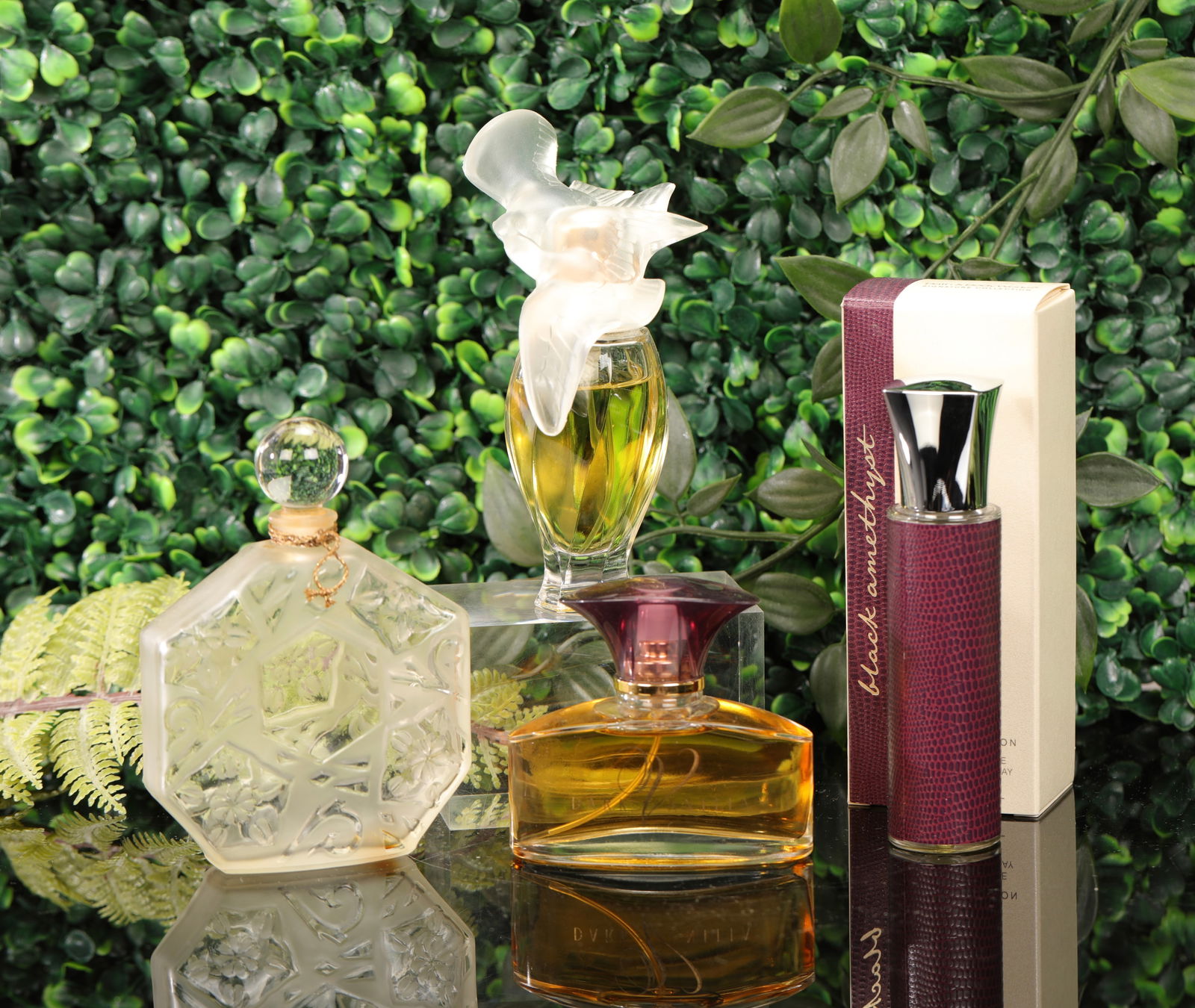 VTG PERFUME BOTTLES GROUP J.C. BROSSEAU, NINA RICCI, COTY+ (1 of 5)