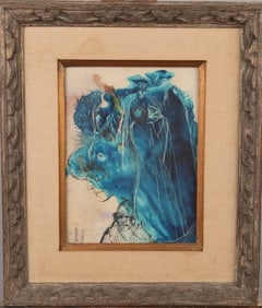 PATRICK PROCKTOR (1936-2003) WATERCOLOR & INK PAINTING "NUMBER 27"