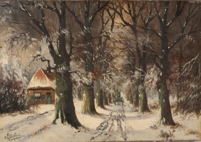 Lodewijk F.H. (Louis) APOL (1850 - 1936) Dutch ORIGINAL OIL PAINTING